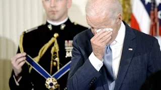 FULL: President Obama surprises Vice President Joe Biden with Presidential Medal of Freedom