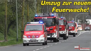 [EINE WACHE ZIEHT UM!] Mit Blaulicht und Gruß zur neuen Feuerwache 6 in Duisburg-Rheinhausen!