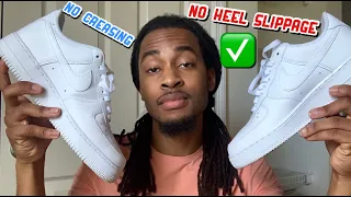 HOW TO LACE AIR FORCE ONES LOW (AVOID CREASING)