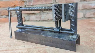 How to make a simple vise cheaply