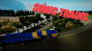 Sonic Trains! | Rails Unlimited | With Railroadpreserver