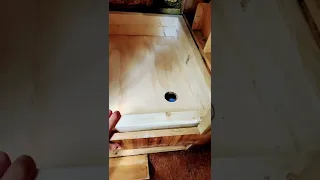 DIY Fiberglass RV Shower Pan DIY the right way