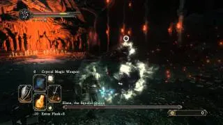 Dark Souls 2 - Elana, The Squalid Queen Boss Battle - NG