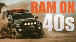 OVERLAND AEV RAM TRUCK ON 40s!!!