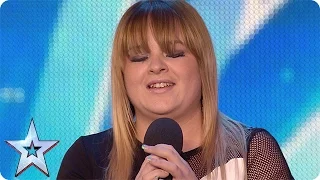 Pub singer Jade Scott gets off to a shaky start | Audition Week 1 | Britain's Got Talent 2015