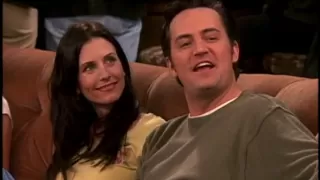 Friends/Rachel reads Chandler's horoscope.(The One Where Ross Meets Elizabeth's Dad)