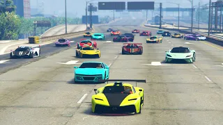 CARRERA ÉPICA CON 238432 JUGADORES! - GTA V ONLINE