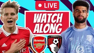 ARSENAL VS BOURNEMOUTH LIVE WATCH ALONG & UPDATES #arsenalvsbournemouth