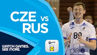 HIGHLIGHTS | Czech Republic vs Russia | Round 4 | Men's EHF Euro 2022 Qualifiers