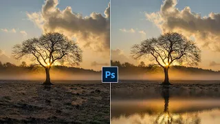 How to Create Water Reflection Shadow in Photoshop | Photoshop Tricks and Tips