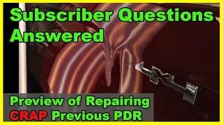 PDR online Lessons / Repairing bad Dent Work / Subscriber questions answered