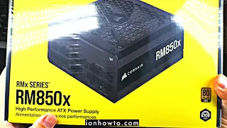 Corsair RM850x Unboxing