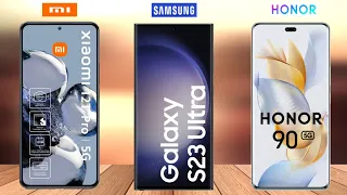 Xiaomi 12T Pro vs Samsung Galaxy S23 Ultra vs Honor 90 Full Review