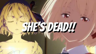 Lycoris Recoil Episode 8 REVIEW - CHISATO'S DEAD - SUMMER ANIME 2022!