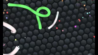 Slither.IO- СМОТРЕТЬ ВСЕМ ШОК!!! !100000 массы