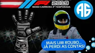 F1 2019 MODO CARREIRA #146 TEVE ROUBO NO FINAL DA CLASSIFICAÇÃO NA ÁUSTRIA (Português BR)