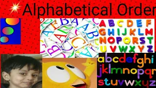 Alphabetical Order /ABC Order /Learn to place words in alphabetical order.