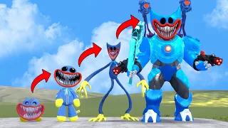 EVOLUTION OF HUGGY WUGGY | NEW HUGGY WUGGY SMILING CRITTERS POPPY PLAYTIME CHAPTER 3 In Garry's Mod!