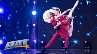 Emily Fung și Jacob Connor au ridicat baletul la nivelul fenomen | Românii Au Talent S14