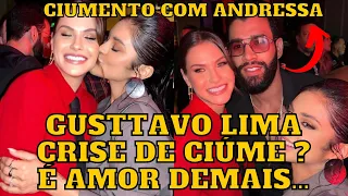 Gusttavo Lima com C1ÚME da Andressa Suita durante FESTA em São Paulo ?