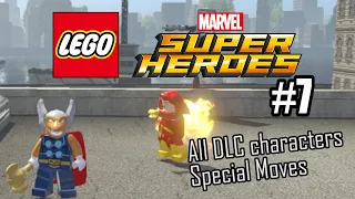 Lego Marvel Super Heroes#7 - All DLC characters' special moves