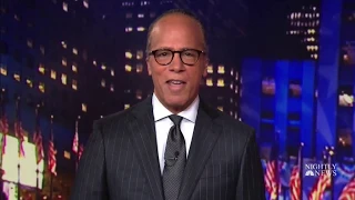 "NBC Nightly News" 2018 Midterm Elections Eve