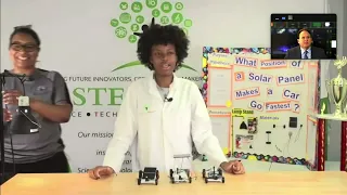 STEM NOLA 8th Grader Raleigh Brock Explains her Award Winning Science Project