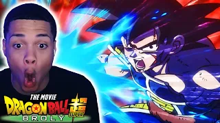 BARDOCK'S THE GOAT!! | Dragon Ball Super BROLY MOVIE REACTION!! (Part 1)