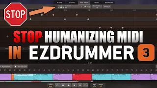 EZdrummer 3 - STOP Humanizing Your Midi... Right now! Don't do it anymore | Grid Editor