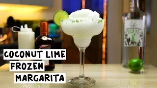 Coconut Lime Frozen Margarita