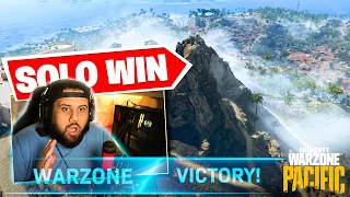My FIRST WIN on Warzone Pacific Map (Caldera Gameplay)