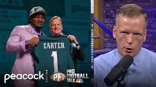Eagles ‘stacked’ by adding Jalen Carter, Nolan Smith in NFL draft | Pro Football Talk | NFL on NBC