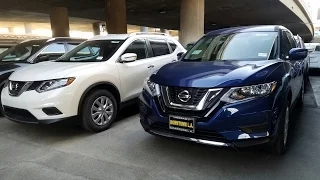 2017 Nissan Rogue vs 2016 Nissan Rogue - In-Depth Comparison