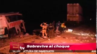 Buscan a chofer por accidente en Anáhuac / Titulares de la tarde