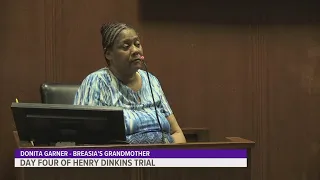 Breasia Terrell's grandma testifies on fourth day of Henry Dinkins' trial