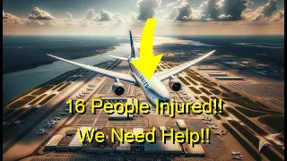 16 Injured On United 1890 Due to Turbulence