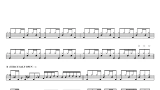 System Of A Down-Toxicity | Drum Score, Drum Sheet Music, 드럼악보