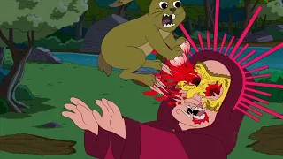 American Dad - The animals and fish go wild and kill