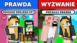 Minecraft PRAWDA czy WYZWANIE...