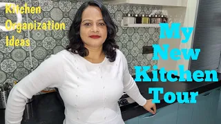 My New Kitchen Tour | Kitchen Organization Ideas | Modular Kitchen Ideas | Kiran |