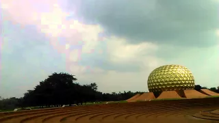 Dale Webb Auroville Matrimandir auditorium