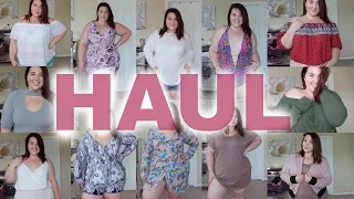 Huge Summer Try-On Haul | Boohoo Plus |