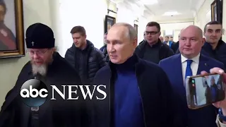 Putin defiant after arrest warrant