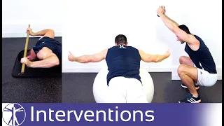 Thoracic Spine Extension Strengthening Exercises