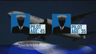 United Airlines pilots arrested