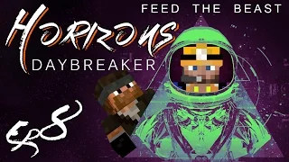 FTB Horizons:Daybreaker | Ep 8 | Teleporters and Equivelant Exchange