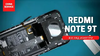 Обзор Xiaomi Redmi Note 9T - взгляд изнутри. Первенец на Dimensity... | Разборка Redmi Note 9T