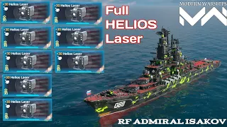RF Admiral Isakov - with 8x🔥 HELIOS LASER AirDefense - Modern Warships