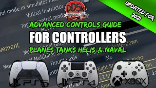 War Thunder Updated 2021 Advanced Controls for Controller Players PS4 PS5 XBOX