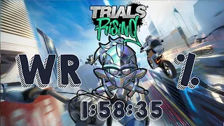 Trials Diamond % WR : 1h 58m 35s